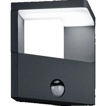 Nástěnné svítidlo TRIO 221769142 Ganges nástěnné exteriérové svítidlo LED 1x9W 1000lm 3000K IP54 pohybový senzor