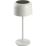 Immax 08497L CARO venkovní solární stolní lampa LED 4W 150lm 2700K-3000K IP 44, bílá, dotykové ovládání, noční podsvícení, solární, stmívatelné
