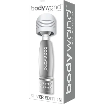 Vibrátor Bodywand - mini masážní vibrátor (stříbrný)