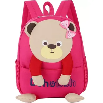 Dětský batoh Dětský batůžek Medvídek Růžový