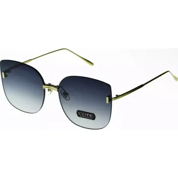 Sluneční brýle COTE Exclusive dámské sluneční brýle Oversize - kouřové