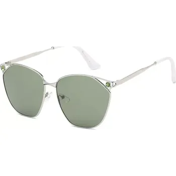 VG Luxury dámské celokovové Sluneční brýle Zelené