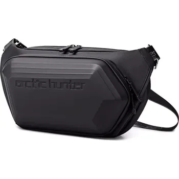 Ledvinka Arctic Hunter sportovní crossbody ledvinka Rinonera Černá 7.5L