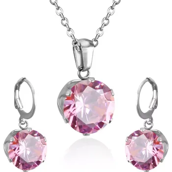 Souprava šperků Souprava šperků z chirurgické oceli Růžový