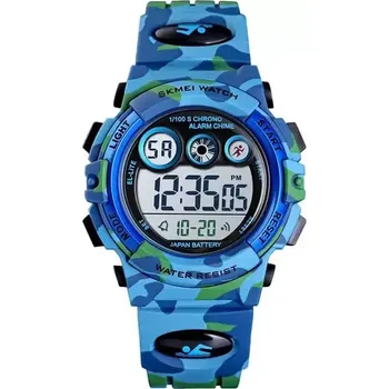 Hodinky SKMEI 1547 Chlapecké sportovní hodinky Army Světlo Modré
