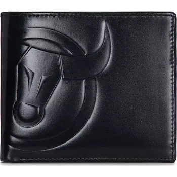 Peněženka Bullcaptain elegantní kožená peněženka Petrus Černá