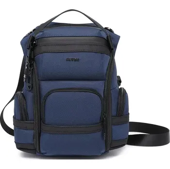 Ozuko crossbody taška i ledvinka na stehno Netivot Modrá 4.5L