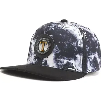 Kšiltovka Kšiltovka s rovným kšiltem T Designed Černá