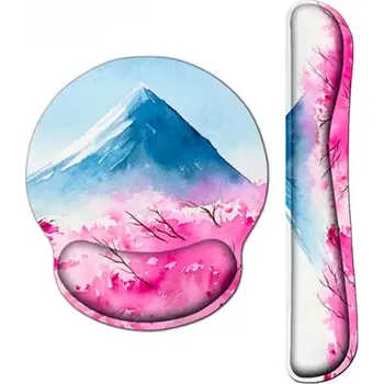 Podložka pod myš Huado Set podložka pod myš a zápěstí Třešňové údolí