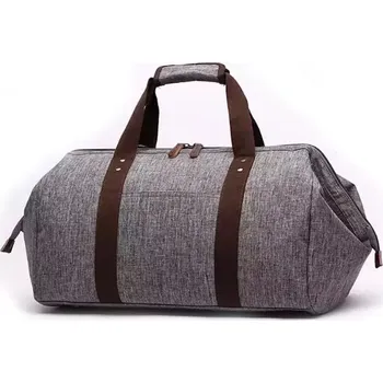 Canvasio cestovní plátěná canvas taška Gracián Šedá 36L