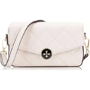 Kabelka Baellerry malá prošívaná kabelka Leonka Krémová
