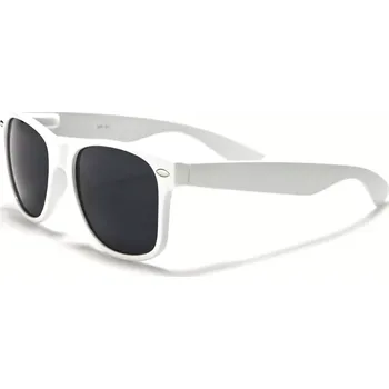 Retro Optic sluneční brýle wayfarer Bílé