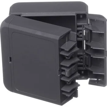 Policová skříň Bopla Bocube B 080805 ABS-7024 96031114 Průmyslová skříň 80 x 89 x 47 ABS šedá grafit (RAL 7024) 1 ks