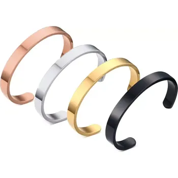 Náramek Náramek z chirurgické oceli Season - Barva Stříbrná