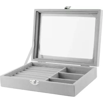 Šperkovnice ELEGANT šperkovnice Bethan Light Šedá