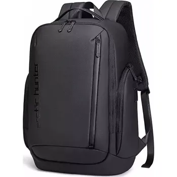 Městský batoh Arctic Hunter multifunkční batoh s USB Solveig Černý 25L