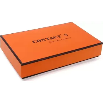 Dárková krabička Contacts Dárková krabička 17 cm Oranžová