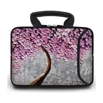 pouzdro na notebook Huado Carry taška na notebook do 15.6" Třešňový sen