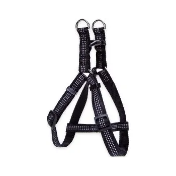 Postroj pro psa Reflexní postroj XL pro PSA, procházkový, nastavitelný 50-70 cm, vodítko 1,2 m, SVĚTLE ZELENÁ