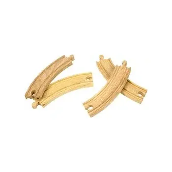 Vláček a vláčkodráha Bigjigs - Dlouhé kruhové koleje