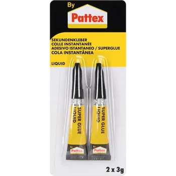 Průmyslové lepidlo Rychleschnoucí univerzální lepidlo Pattex 2 x 3g tekuté