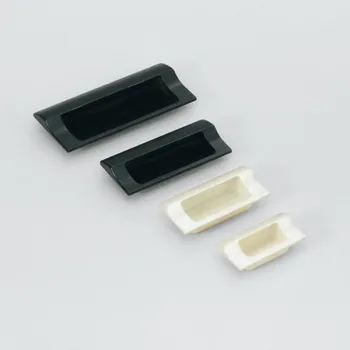 Nábytkové kování Zapuštěné miskové madlo, šroubovací HH-JS90-BL