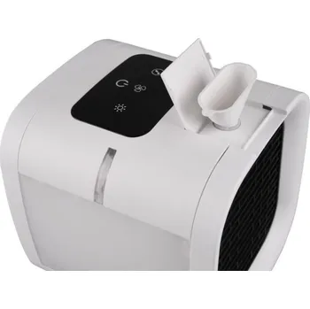 Zvlhčovač vzduchu R031-01 TRIO RL IceCube stolový zvlhčovač vzduchu / ventilátor s RGB LED osvětlením a nádrží na vodu a dotykovým displejem IP20 bílá