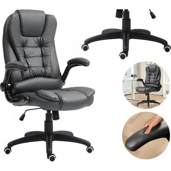 Fotel Obrotowy Krzesło Eko Biurowe Składane Výklopné područky 120 kg