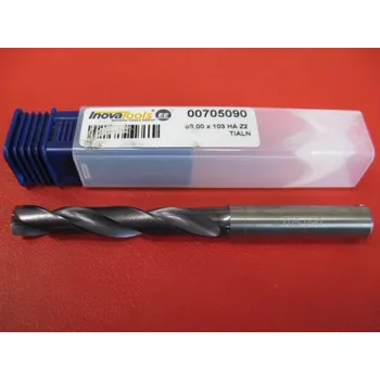Vrták Monolitní tvrdokovový vrták 9,0 mm 103 HA Z2 INOVATOOLS