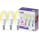Philips Wiz Tunable white 8720169075696 LED žárovka D39mm C37 E14 4,9W/470lm 2700-6500K svíčka 3-set