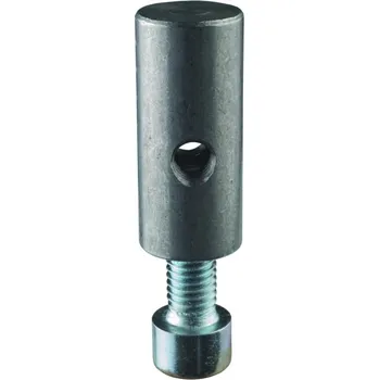 Kolečko Ocelový kolík pro trubku s kruhovým průřezem se šroubem a jistícím kroužkem MI-ZAPFEN.20x45