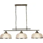 Searchlight 3593-3AB BISTRO závěsné svítidlo E27 3x7W