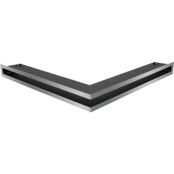 KRATKI 560 x 560 x 60 Luft nerezová broušená SF krbová mřížka