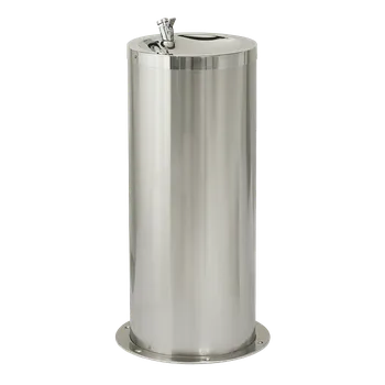 Vodovodní baterie Sanela - Nerezová pitná fontánka na podlahu, výška 800 mm