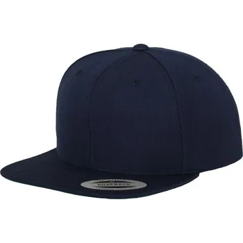 Kšiltovka Čepice kšiltovka Snapback, FLEXFIT Yupoong baseballová, námořní modrá