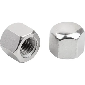 Matice Šestihranné uzavřené matice, nízké provedení, DIN 917 ocel nebo nerezová ocel 07280-02-212