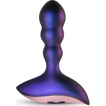 Vibrátor Hueman Interstellar - vlnitý anální vibrátor (fialový)