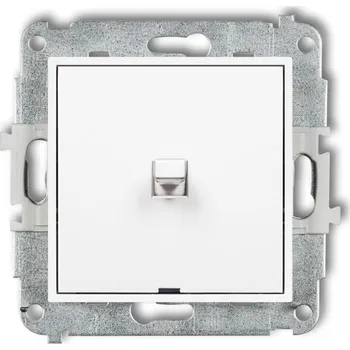 vypínač Schodišťový vypínač Klasik, Podomítkový Karlik bílý MWPUS 3.1