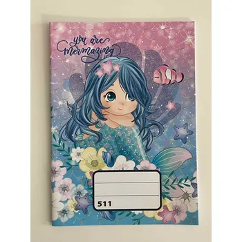 Sešit sešit 511, A5, 10 listů, linky 20 mm, víla