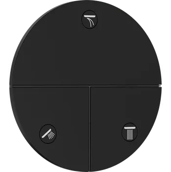 Vodovodní baterie Hansgrohe ShowerSelect Comfort S Ventil pod omítku pro 3 spotřebiče, matná černá 15558670