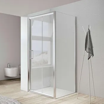 Glass 1989 Isy - boční stěna pro šířku vaničky 80 cm, GEH0003T500