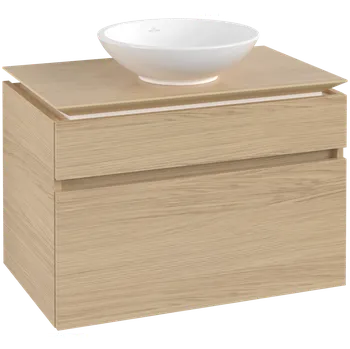 Koupelnový nábytek Villeroy & Boch Legato - Skříňka pod umyvadlo 800x550x500 mm, Dub severský