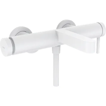 Vodovodní baterie Hansgrohe Finoris Páková vanová baterie na stěnu, matná bílá 76420700