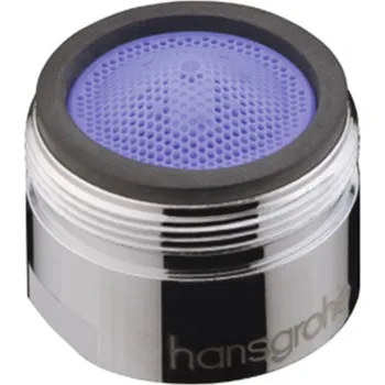 Hansgrohe - perlátor M28 x 1 bez omezovače průtoku pro vanový výtok a vanovou baterii, chrom 13485000