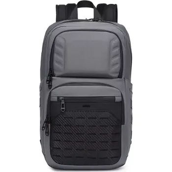 Městský batoh Ozuko pánský batoh se zámkem Hilmar Šedý 30L