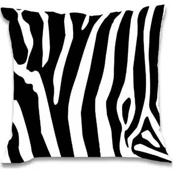 Povlak na dekorativní polštářek Huado dekorační povlak na polštář 45x45 Zebra