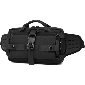 Ledvinka Ozuko sportovní taška kolem pasu Fabron Černá