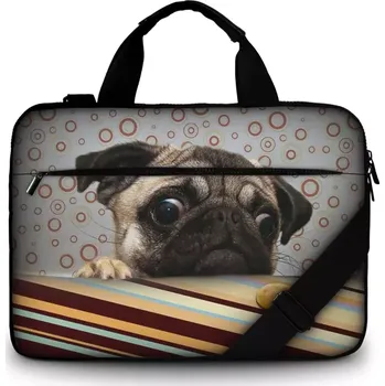 brašna na notebook Huado brašna přes rameno 15.6" Mopsík