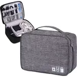 Cestovní organizér na kabely Šedý