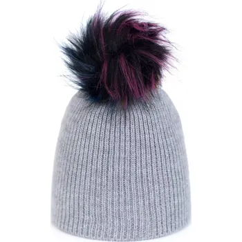 Čepice ArtOfPolo čepice s barevnou bambulí